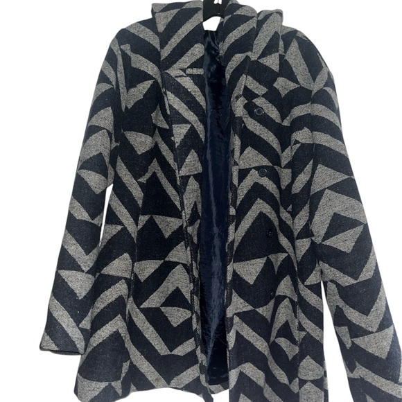 Mossimo Supply Co. Jackets & Blazers - Mossimo Supply Co Black and Gray Geometric Jacket